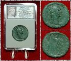 New ListingAncient Roman Empire Coin Of Domitian Virtus Holding Spear On Reverse