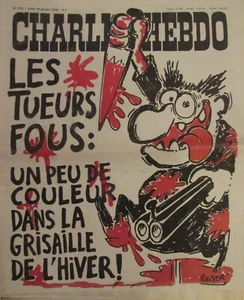 CHARLIE HEBDO N° 375 de JANVIER 1978 HIVER LES TUEURS FOUS / SALON DU MARIAGE - Picture 1 of 2