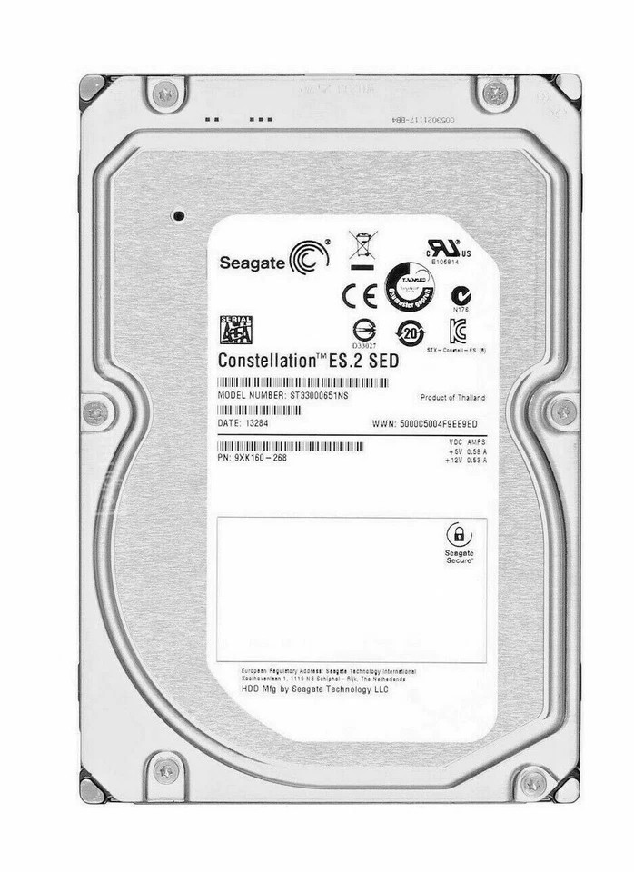 Disque Dur Hot Swap SAS 6G 7200RPM 3.5" 3TB/4TB - Bild 1 von 1