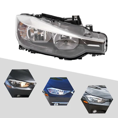 Halogen Headlight Right Side Passenger For BMW 320i 328i Sedan Wagon 2012-2015 - Imagem 1 de 4