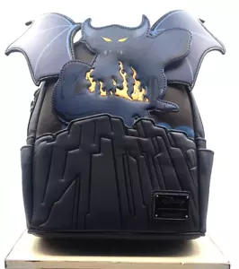 Mini zaino nuovo con etichette Loungefly Disney Chernabog Fantasia Villains ali mobili - Foto 1 di 6