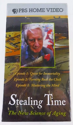 PBS Home Video Stealing Time - 3 VHS Tapes Box Set - Science of Aging NEW SEALED - Image 1 of 4