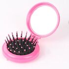 Comb Beauty Tools Scalp Massager Folding Hair Brush Cosmetic Mirror Included