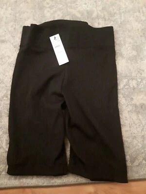 Top Shop Ladies Active Shorts.  Black. Compression. Small - Image 1 of 4