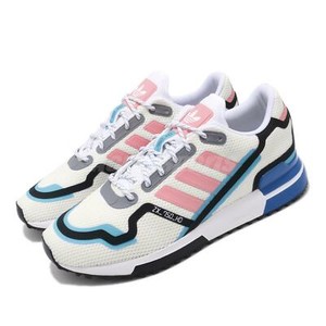 white pink and blue adidas