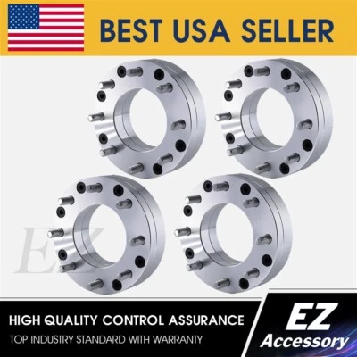 Adaptadores de 4 ruedas 5 orejetas 5,5 a 8 orejetas 6,5 espaciadores 5x5,5/8x6,5 2" Foto 1 de 4