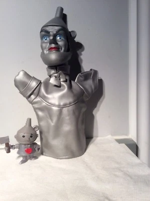 Wizard of Oz  Tin Man Hand Puppet 50 Anniversary McDonalds  75th Anniversary Foto 1 de 4