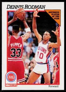 1991-1992 Hoops #64 Dennis Rodman - Picture 1 of 2