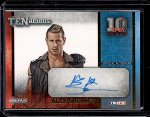 2012 Tristar TNA TENacious Alex Shelley Gold Auto /100 NM-MINT (kleine Delle) - Bild 1 von 4