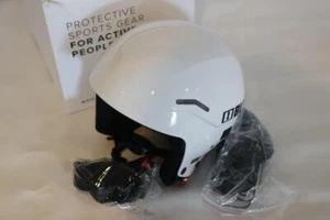 Nuevo Casco Bliz Raid Nieve Esquí Snowboard Pequeño Blanco 50-53 cm FIS EPS Carrera - Imagen 1 de 6