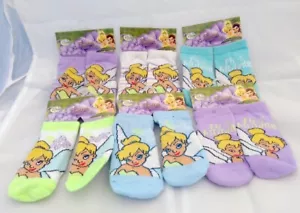 6 PARES Calcetines Disney Bebé Niñas Campana Infantil Botines 18-24 Meses NUEVOS - Imagen 1 de 5