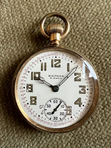 Antike Waltham Taschenuhr Pocket Watch Grade: 1609 - 51 mm von 1908 - Bild 1 von 14