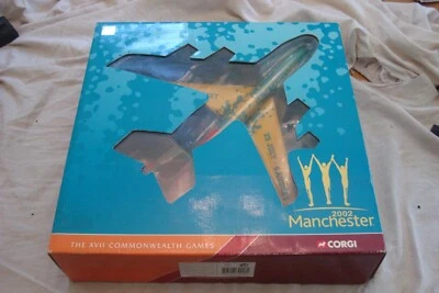 CORGI VAAA32980 THE XV11 COMMONWEALTH GAMES, MANCHESTER 2002, BOEING 707,  1:144 - Image 1 of 4