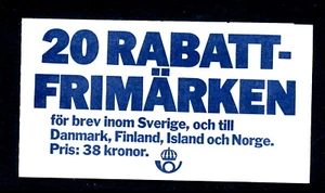 SUECIA 1595a (1592-95), 1986 ARMAS PROVINCIALES, CMPT BKLT, MNH (SWE1587) - Imagen 1 de 3