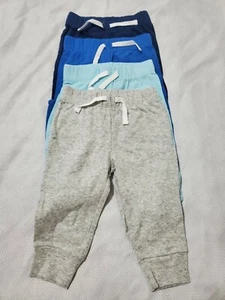 Amazon Essentials Toddler and Baby Boys' Cotton Pull-on Pants Multipacks 6-9M F6 - Picture 1 of 5
