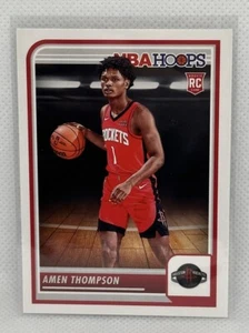 Amen Thompson 2023-24 Panini NBA Hoops #242 RC Houston Rockets w3 - Bild 1 von 2