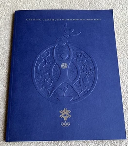 Opening Ceremony Program / Programme 2002 Salt Lake City Winter Olympic Games - Picture 1 of 4