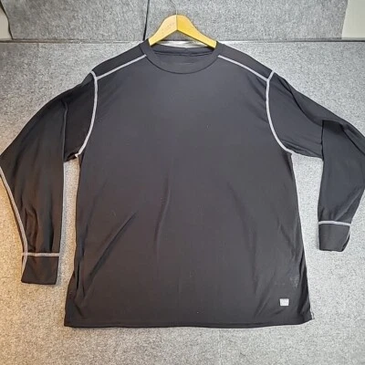 Top Polarmax Técnico Capa Base Aclimate Dry Hombre Negro 2xl Manga Larga  Foto 1 de 4