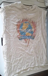 Van Halen World Tour 1979 Retro Graphic T-shirt Men Large No Short Sleeve shirt - Picture 1 of 5