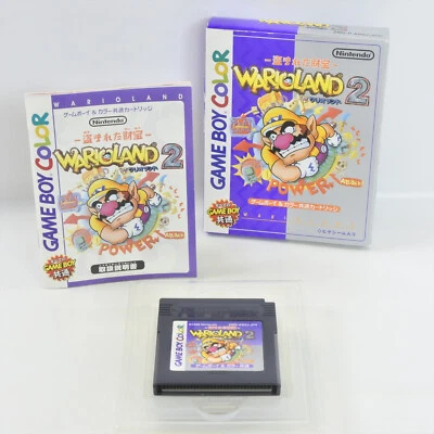 WARIO LAND 2 Gameboy Color Nintendo 2350 gb - Image 1 of 4