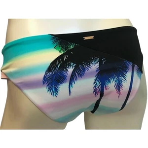 Victoria's Secret Tropical Palm Cool Scenic Classic Hipster Swim Bottom S - Picture 1 of 2