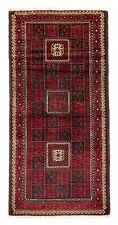 Vintage Hand-Knotted Carpet 3'1" x 6'0" Traditional Wool Area Rug