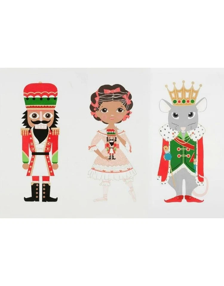 Panel Cascanueces Morena Clara Mouse King Panel 24x43 pulgadas Alexander Henry 2016 Foto 1 de 1