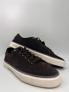 JOOP Zapatos Hombre EU 42 Marrón Cuero Alta Calidad / Velluto ICE Zapatillas - Imagen 1 de 10