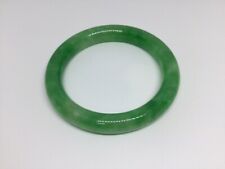 Burma Natural Icy Green Jadeite Jade Bangle Bracelet Grade A inner 60mm