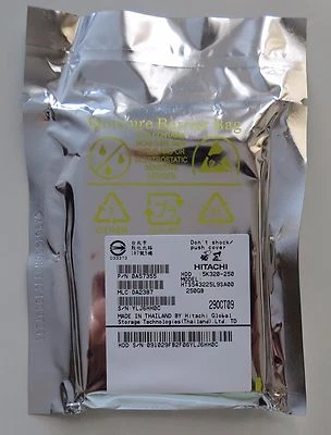 Hitachi Travelstar HDD 250G 5400 RPM 8MB SATA2 2.5" 5K320-250 Laptop Hard Drive - Image 1 of 3