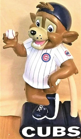 Chicago Cubs Official Mascot "Clark" Statue Cover