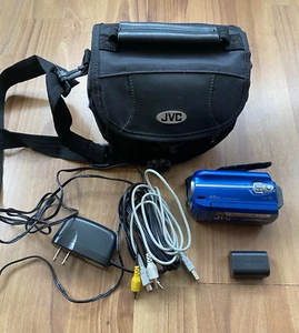JVC Everio GZ-MG750AU Hard Drive Video Camera Camcorder w Bag & Cords Tested - Picture 1 of 10