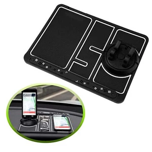Universal Car Storage Tray Mat Non-Slip Holder Pad For Keys Phone Coins-Luminous - Bild 1 von 12