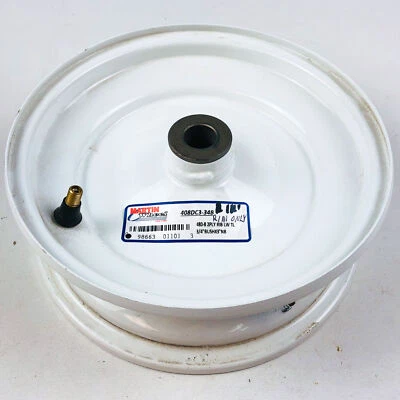 Llanta Martin Wheel 408DC3-34B 480-8 2 capas costilla LW TL 3/4" Bush x 3" nueva en caja nueva nueva nueva de stock Foto 1 de 4