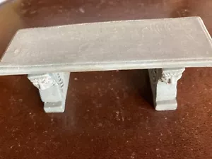 dolls house furniture garden bench - Picture 1 of 1