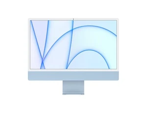 iMac 24" 2021 Apple M1 3,2 Ghz 8 Go 512 Go SSD Bleu Reconditionné Comme Neuf - Photo 1/1