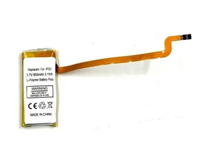 Replacement Battery for Apple iPod Classic MP3 7th 6th 5th Gen Thin 850mAh - Picture 1 of 2