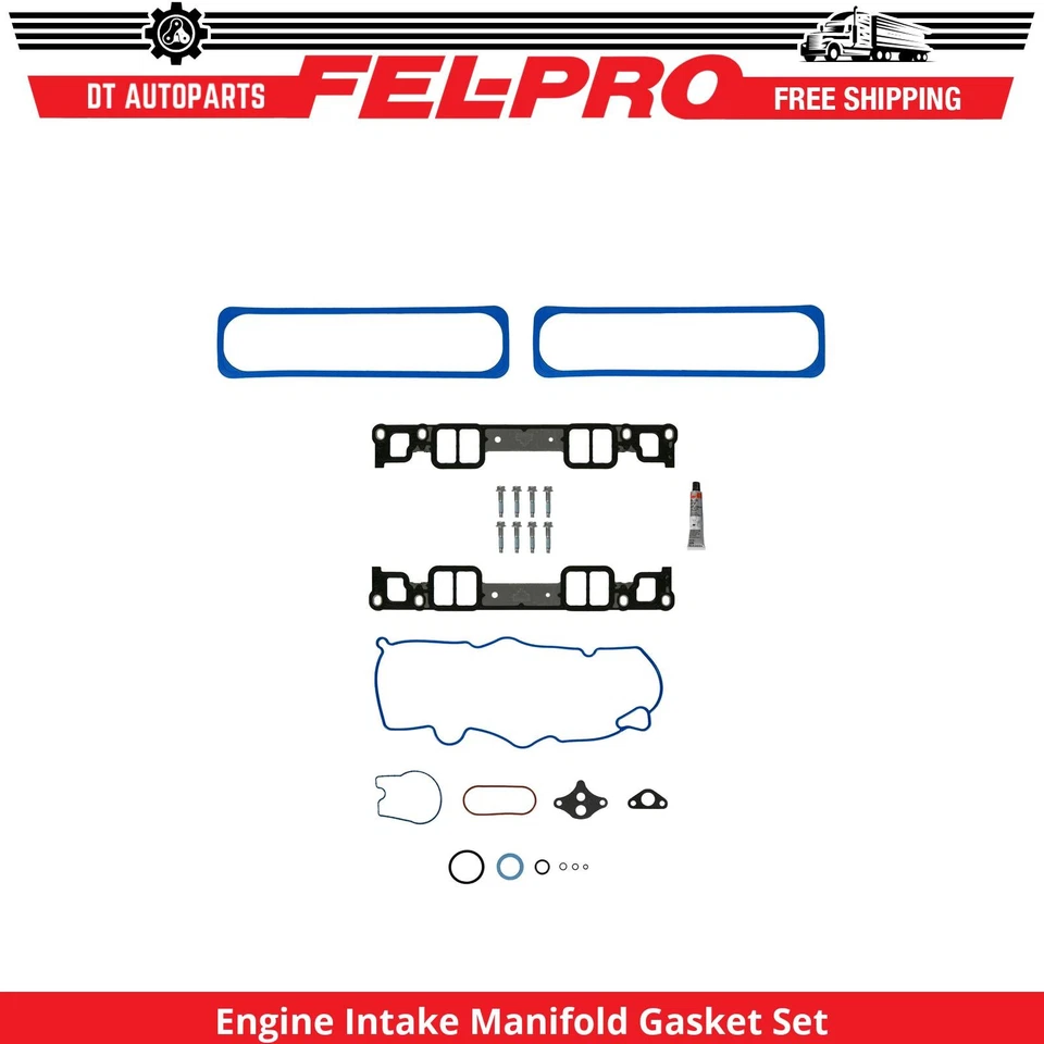 Juego de juntas de colector de admisión inferior y superior FelPro para 96-2000 GMC Yukon 5,7 L Foto 1 de 1