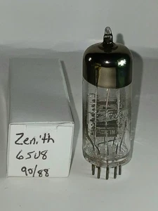 Tubo aspirazione audio radio Zenith 6JU8A/6JU8 vintage testato buono - Foto 1 di 5