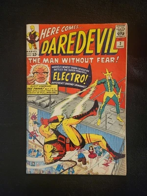 Daredevil #2 - 2nd App of Daredevil & Electro - Fantastic Four App 1964 - VG/FN - Image 1 of 4