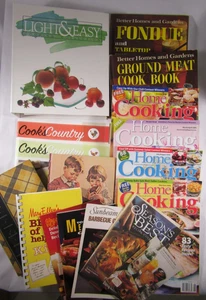 Vintage Cookbooks Lot of 18, Books, Magazines, Pamphlets - Picture 1 of 8
