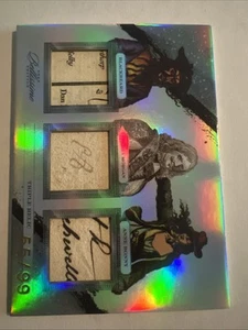 2023 Bellissimo Ed. #139 Triple Relic 55/99 Blackbeard Captain Morgan Anne Bonny - Picture 1 of 7