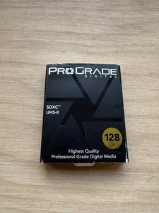ProGrade Digital SDXC UHS-II V60 GOLD 128 Go Prograde Digital authentique importé Pr - Photo 1 sur 4