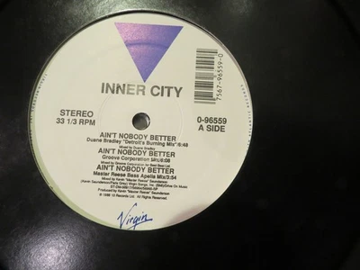 INNER CITY  " AIN'T NOBADY BETTER "   12" MAXI-SINGLE - Image 1 of 2