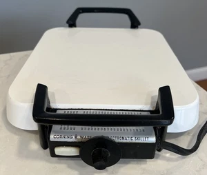 Corning Ware Sartén Electromática Base Placa Caliente Modelo P-12-ES-N — PROBADO Funciona - Imagen 1 de 9