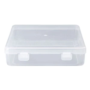 Square Transparent Plastic Jewelry Storage Boxes Beads for Case Container - Picture 1 of 8