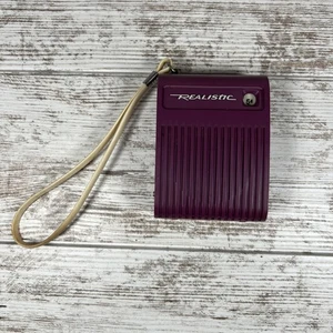 Realistic Radio Shack Tandy Purple Transistor Radio (TESTED) - Picture 1 of 10