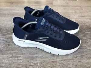 Skechers Womens Go Walk Flex 124975 Navy Blue Slip Ins Shoes Sneakers Size 7 - Picture 1 of 12