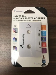 Universal Audio Cassette Adapter For Use With All Devices With A 3.5MM Brand New - Picture 1 of 2