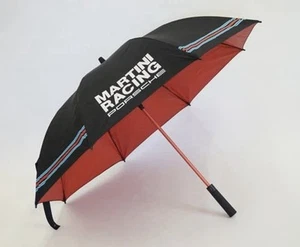 Paraguas tamaño completo OEM Porsche Design Tequipment Martini Racing WAP0505700G - Imagen 1 de 8